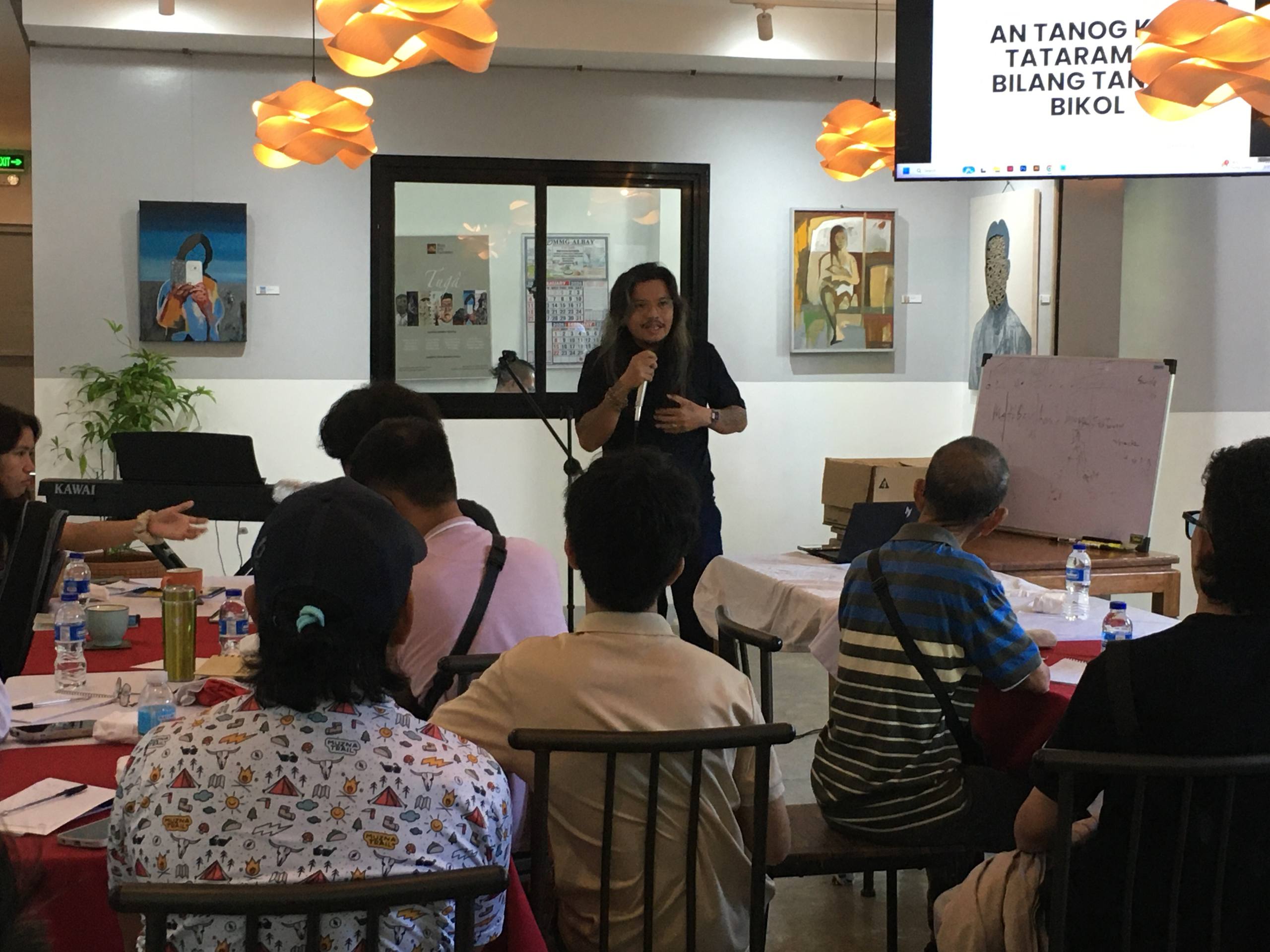 Bicolano songwriting workshop commences in Legazpi City